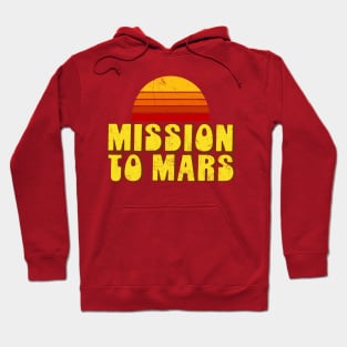 Mission to Mars - Retro Yellow Hoodie